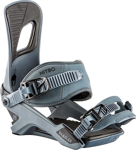 Nitro Snowboards Herren Rambler Bdg'19 All-Mountain Highend Snowboardbindung Komfortable Allroundbindung Bindungen