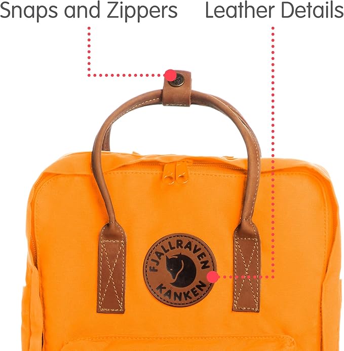 kanken seashell orange