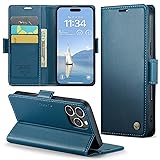 Taneny Flip Case for iPhone 16 Pro, [RFID