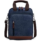 mygreen Small Canvas Crossbody Shoulder Bag Messenger Bag Work Bag | Work Bag