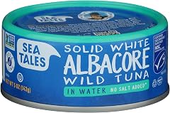 Sea Tales Albacore Tuna in Water No Salt Added, 5 OZ