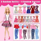 Miunana 28 Doll Clothes Set for 11.5 inch Dolls Winter Outfit Pack view 3