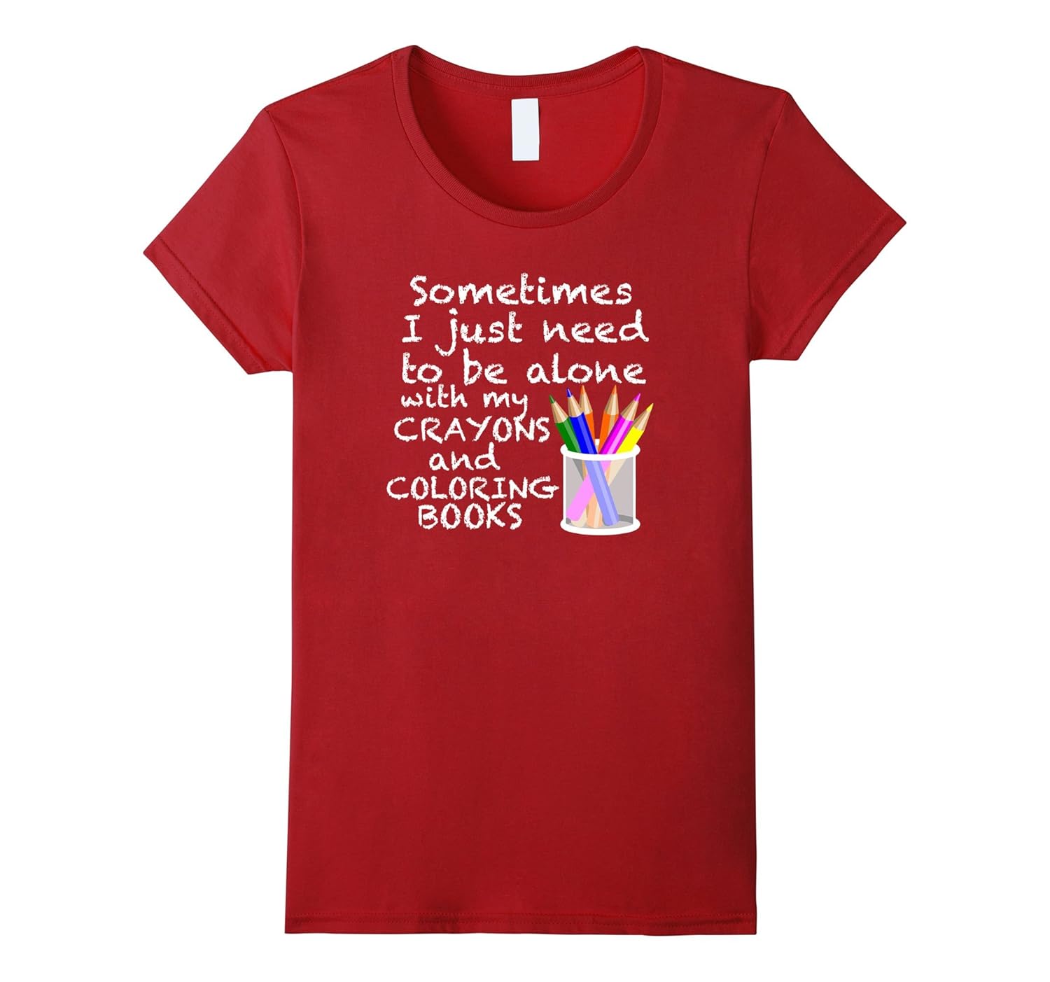 Download Coloring Books For Adults T-Shirt Adult Crayons Coloring Tee