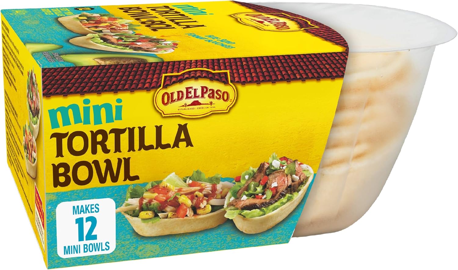 Old El Paso Mini Tortilla Bowl, 144 Gram Amazon.ca Grocery