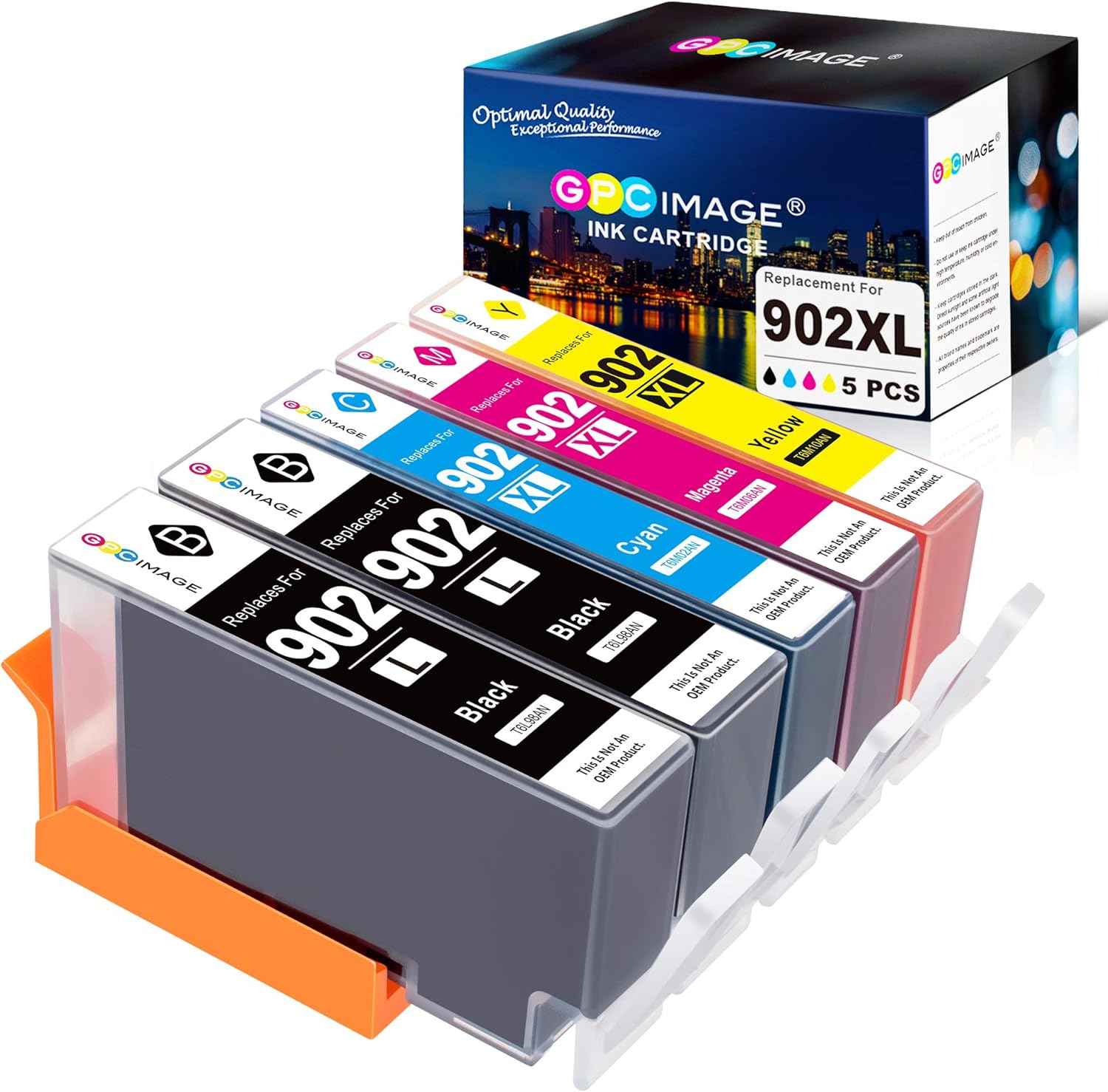 GPC Image Compatible Ink Cartridge Replacement for HP 902