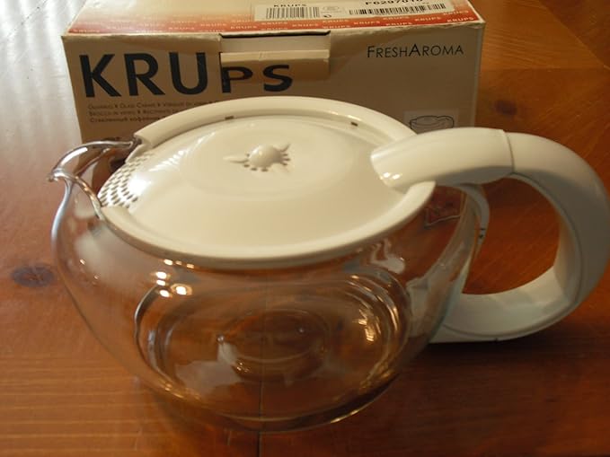 Krups Coffee Carafe for Fresh Aroma F619 and F625 Machines White
