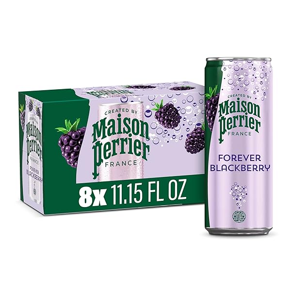 MAISON PERRIER FOREVER BLACKBERRY FLAVORED SPARKLING WATER, 11.15...