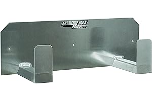 Extreme Max 5001.6029 Dual Helmet Hanger Aluminum Storage Rack Organizer for Enclosed Race Trailer, Shop, Garage, Storage