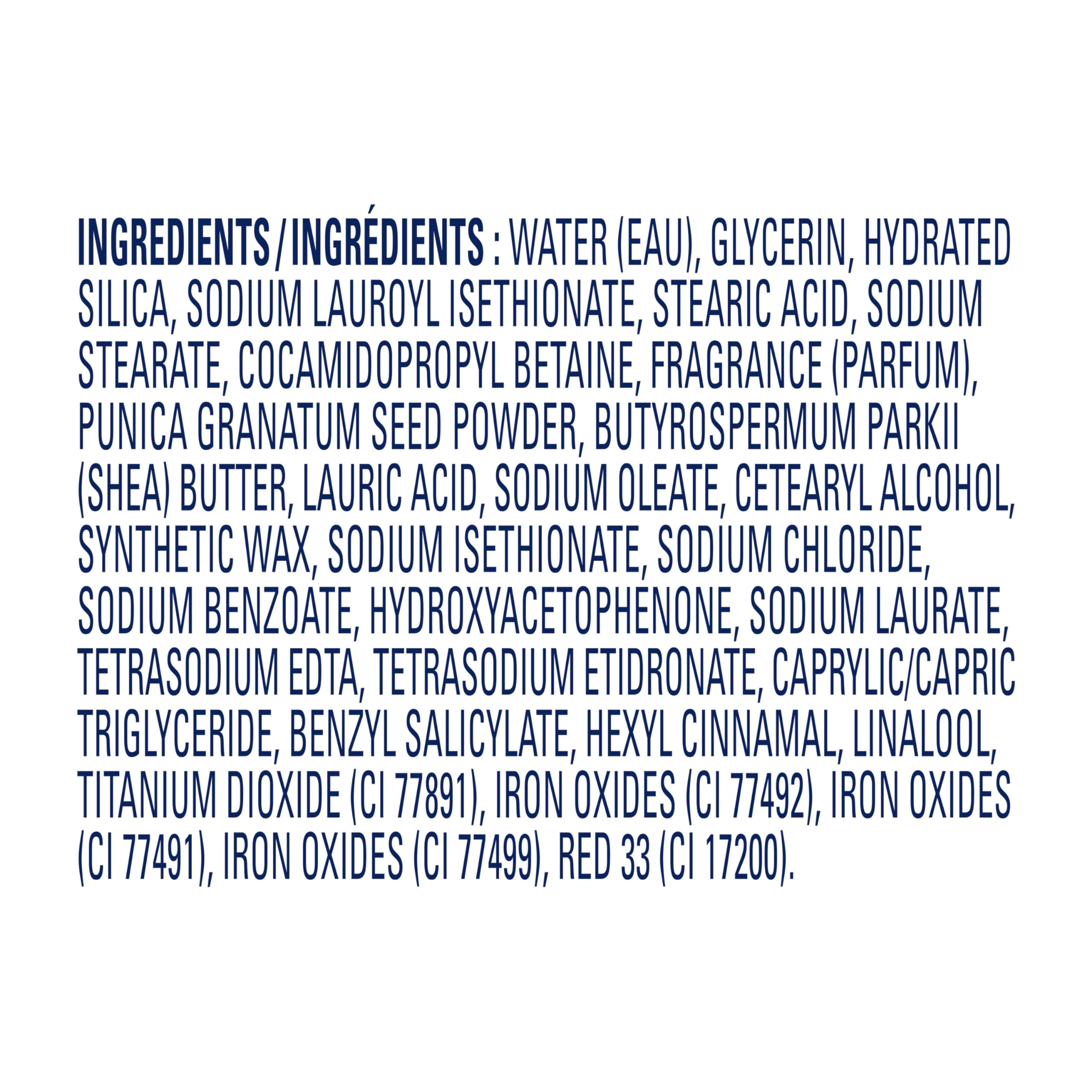 Dove Scrub Pomegranate & Shea Butter For Silky, Soft Skin Body Scrub Exfoliates and Provides Lasting Nourishment 10.5 oz