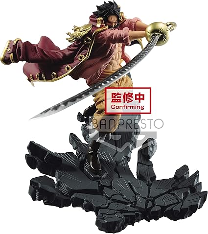 Amazon Com Banpresto One Piece Manhood Gol D Roger Ver A Toys Games