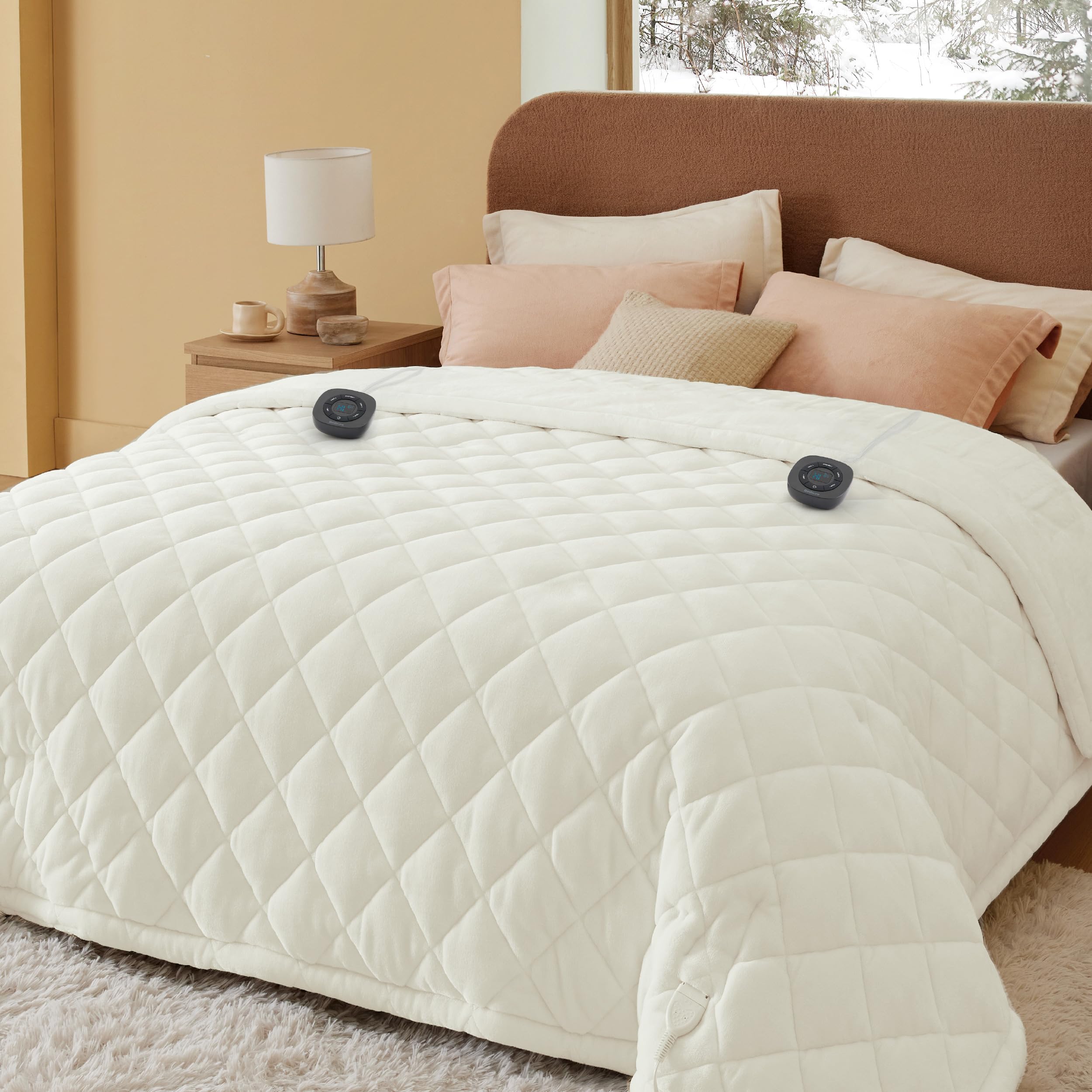 Bedsure Electric Blanket King Size - Dual Control