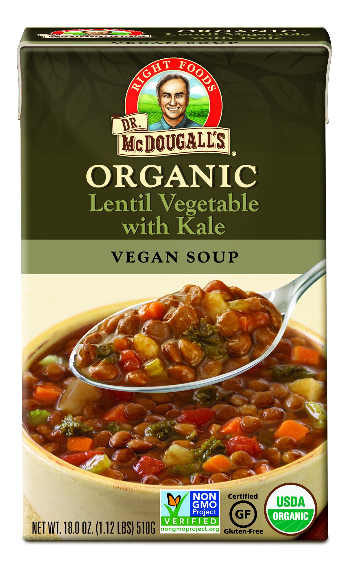 Dr. McDougall's Right Foods Soup, Chili Bean, 18Ounce