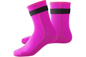 MOVOYEE Neoprene Socks Women Water Socks Men Kids,Sand Soccer Socks Beach Socks,Dive Socks,Fin Diving Boots