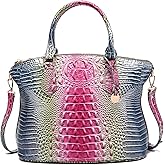 Makcr Joacbv Women Purse Satchel Bag Long Crossbody Classy Tote Bag Top Handle Vegan Leather Ladies Handbags Embossed Pattern