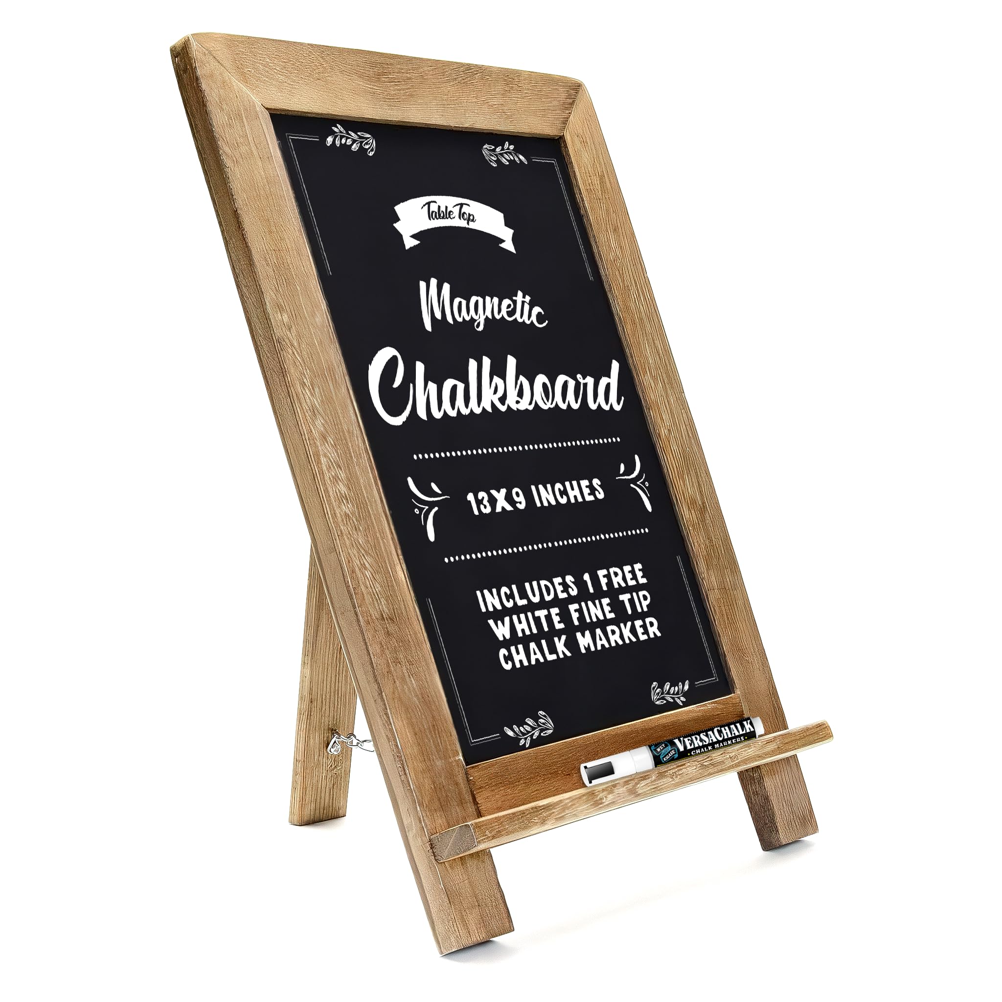 Photo 1 of VersaChalk Kickstand Tabletop Chalkboard - 13"x19"