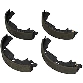 BOSCH BS729 Blue Drum Brake Shoe Set - Rear | Compatible with Select Toyota Sienna