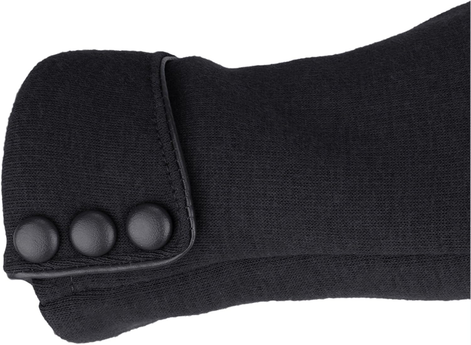 Knolee Women's Screen Gloves Warm Lined Thick Touch Warmer Winter Gloves, Black One Size at  Women’s Clothing store