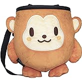 Rockbuddy Chalk Bag for Rock Climbing - Bouldering Chalk Bucket with Quick-Clip Belt, Zipper Pocket and Brush Holder