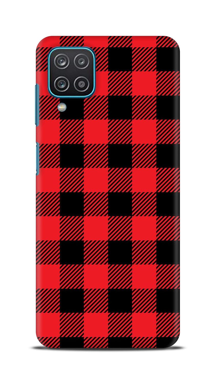 Shengshou Mobile Back Cover for Samsung A12 Pattern Amazon.in Electronics