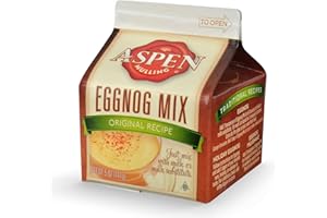 Aspen Mulling Cider Spices Eggnog Mix. Holiday Drink for Milk, Coffee, or Baking. Creamy Eggnog Flavor with Cinnamon, Nutmeg, and Vanilla. Festive Winter Beverage Mix. 5.65 oz.