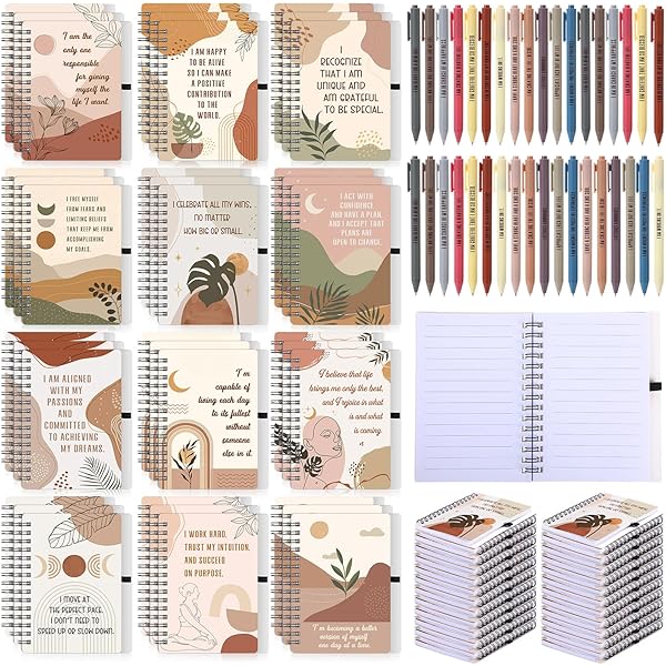 24 Pcs Mini Tie Dye Notepads Multicolor Style Pocket Notebooks For Kids Spiral Mini Notebook Fun Coil Little Notepad Tie Dye Birthday Party Supplies Small Note Pads Tie Dye Party Favors(Vivid Style - View #5