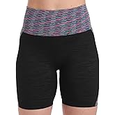 MAXXIM Womens Workout Biker Short Seamless Tummy Control for Yoga, Gym Workout Exercise