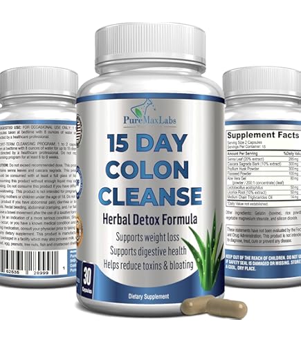 Amazon.com: Eternal Zen 15 Day Colon Cleanser Detox with Extra