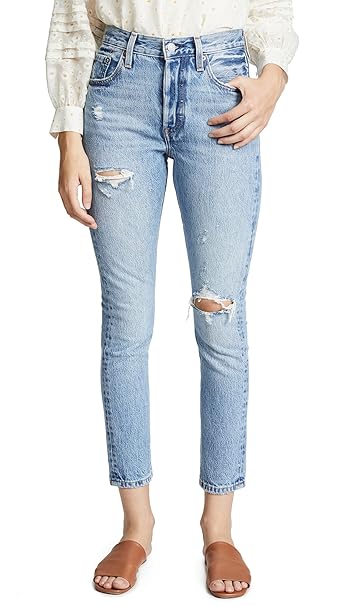 women's 501 skinny jeans