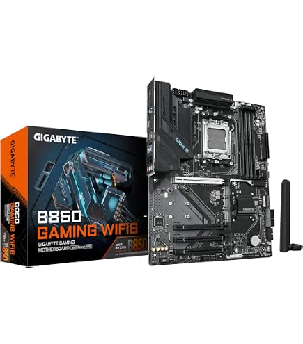 GIGABYTE Placa-mãe B850 Eagle WIFI6E AMD AM5 LGA 1718, ATX, DDR5