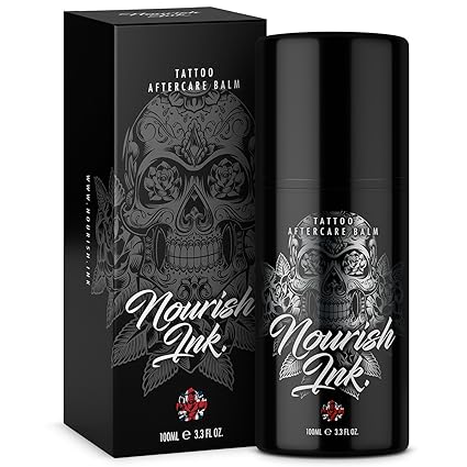 Nourish Ink | Professionelle Aftercare Tattoo Creme 100ml | Tattoo Pflege zur Anwendung auf ein frisches Tattoo & zur Nachbeh