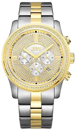 JBW Mens Vanquish J6337A Chronograph Diamond Watch