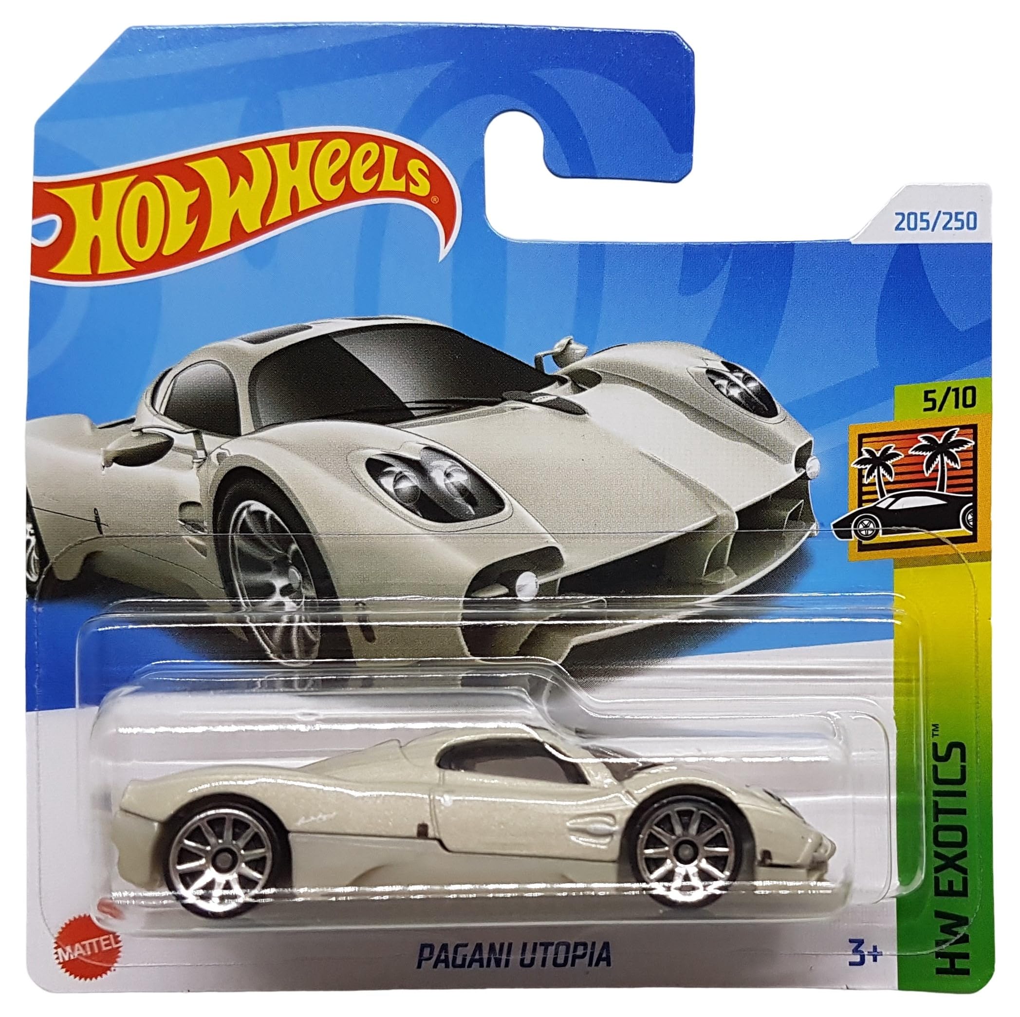 Hot Wheels - Pagani Utopia - HW Exotics 5/10 - HRY83 - Short Card - Super Sports Car - Mattel 2024-1:64