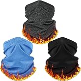 HONGTEYA Winter Neck Gaiter Warmer for Men&Women,Windproof Face Mask Face Cover for Cold Weather Skiing Outdoor Sports