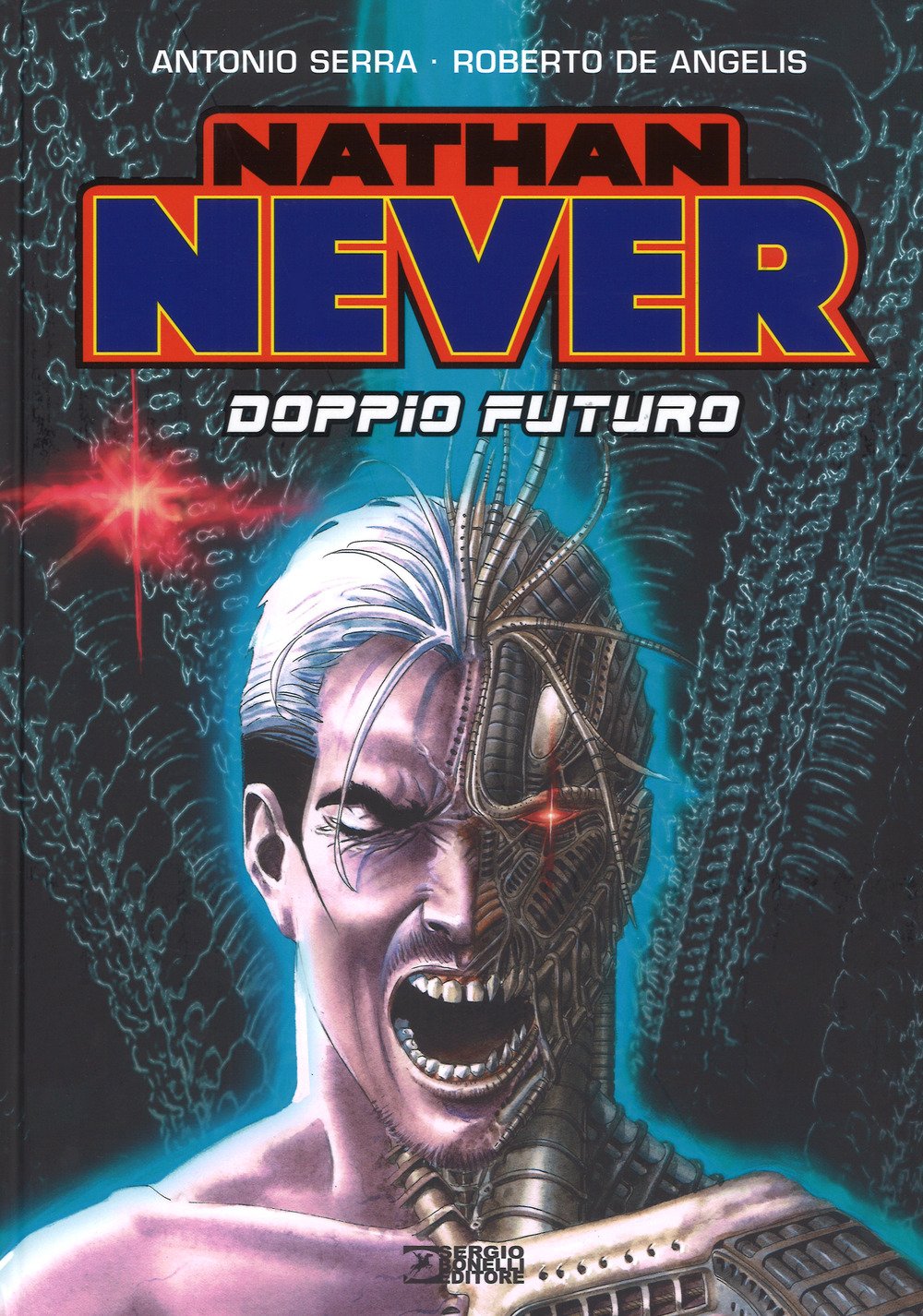 voir fiche du album Nathan Never. Doppio futuro