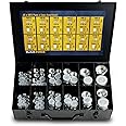 144 Pcs JIC & ORFS Cap and Plug Kit – Hydraulic Line Caps and Plugs Fitting Set, AN Flare & O Ring Seal Flat Face Adapters for Industrial Equipment, Hose & Tube Maintenance - Dash Sizes 4 6 8 10 12 16