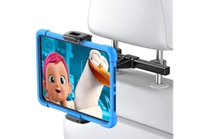 Tablet Holder Car, Headrest iPad Holder Car - Lamicall Universal 360 Rotating iPad Car Mount Back Seat, Car Backseat Tablet S