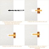 Yibaijia 180Pcs Screws and Wall Plugs Set M6/M8 Masonry Anchors view 4
