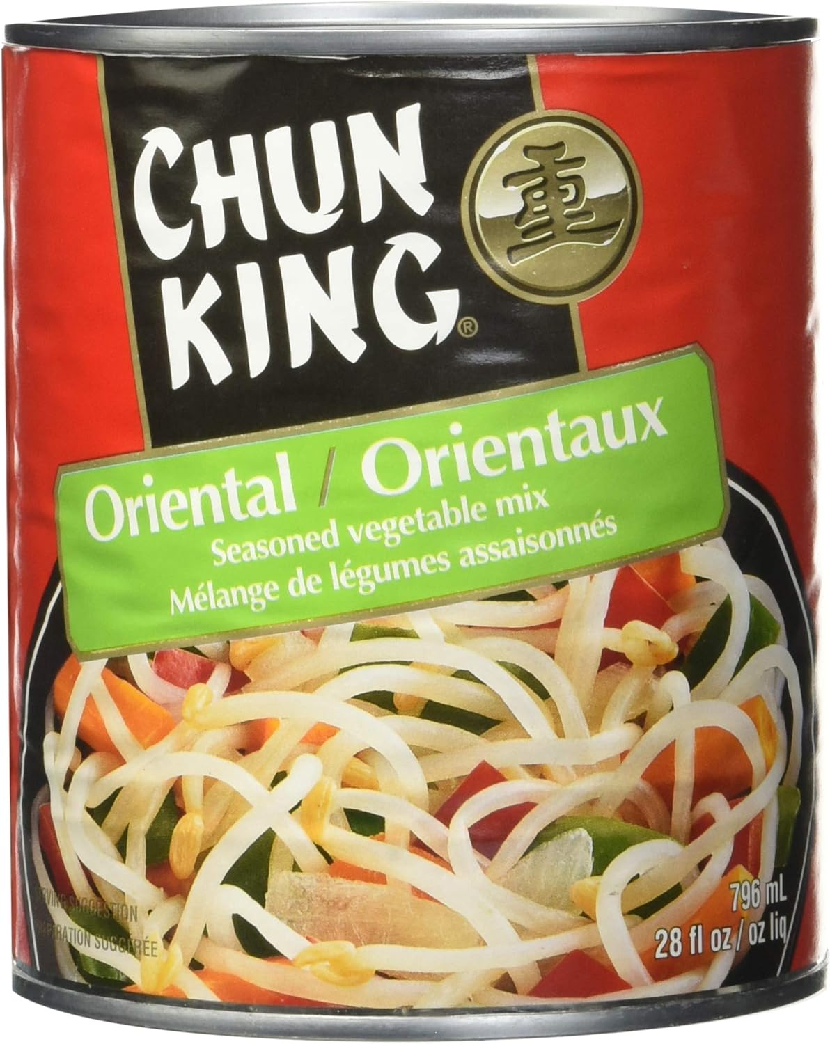 CHUN KING Seasoned Oriental Vegetable Mix, 796 milliliters Amazon.ca