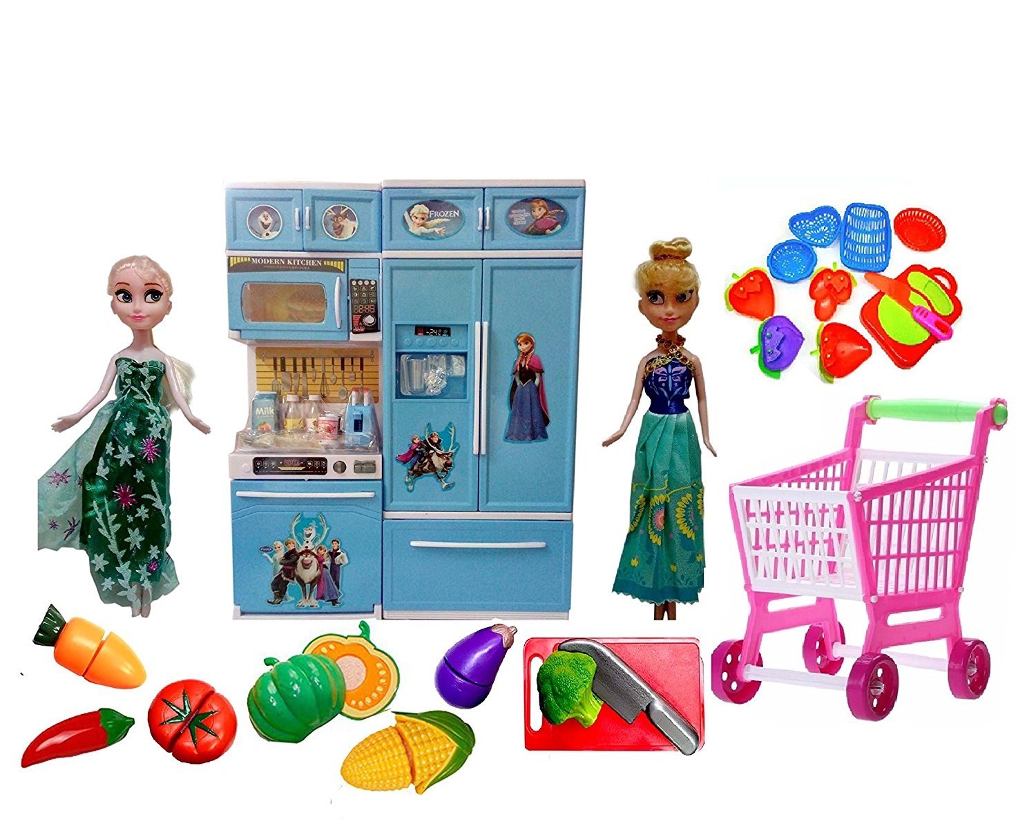 elsa anna kitchen set