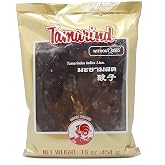 Thai Wet Tamarind Pulp Block Seedless Cock Brand 16 Oz.(Pack of 2)