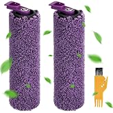 Techypro 2-Pack SD201 SD200 SD205 Brush Roll for Shark SteamPickup 3-in-1 SD201C SD201Q SD201Q SD201QEG SD201QEM SD201QNV Steam Mop - Anti Hair Wrap Roller - Pet Hair &amp; Long Hair Solution