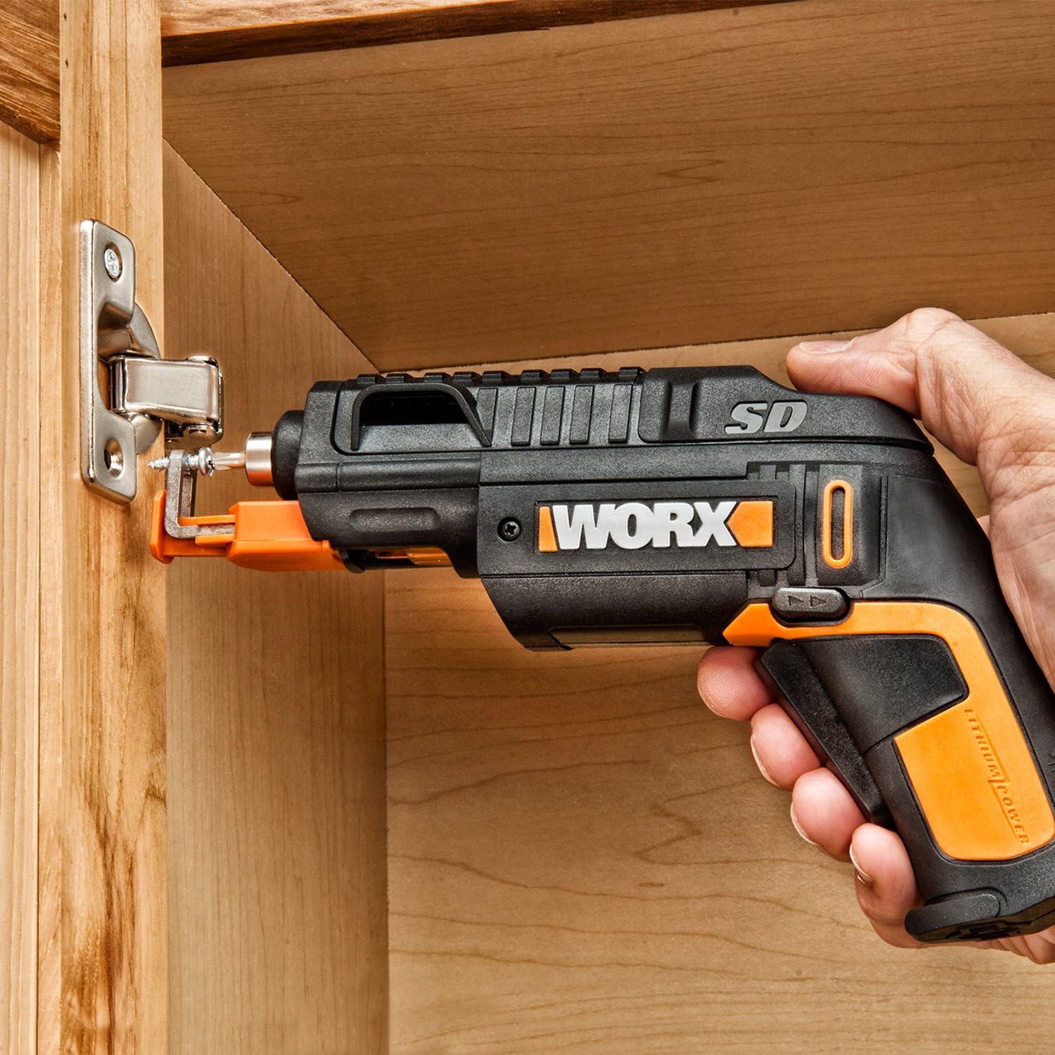 WORX WX255L SD Semi-Automatic Power Screw Driver with Screw Holder: Home Improvement