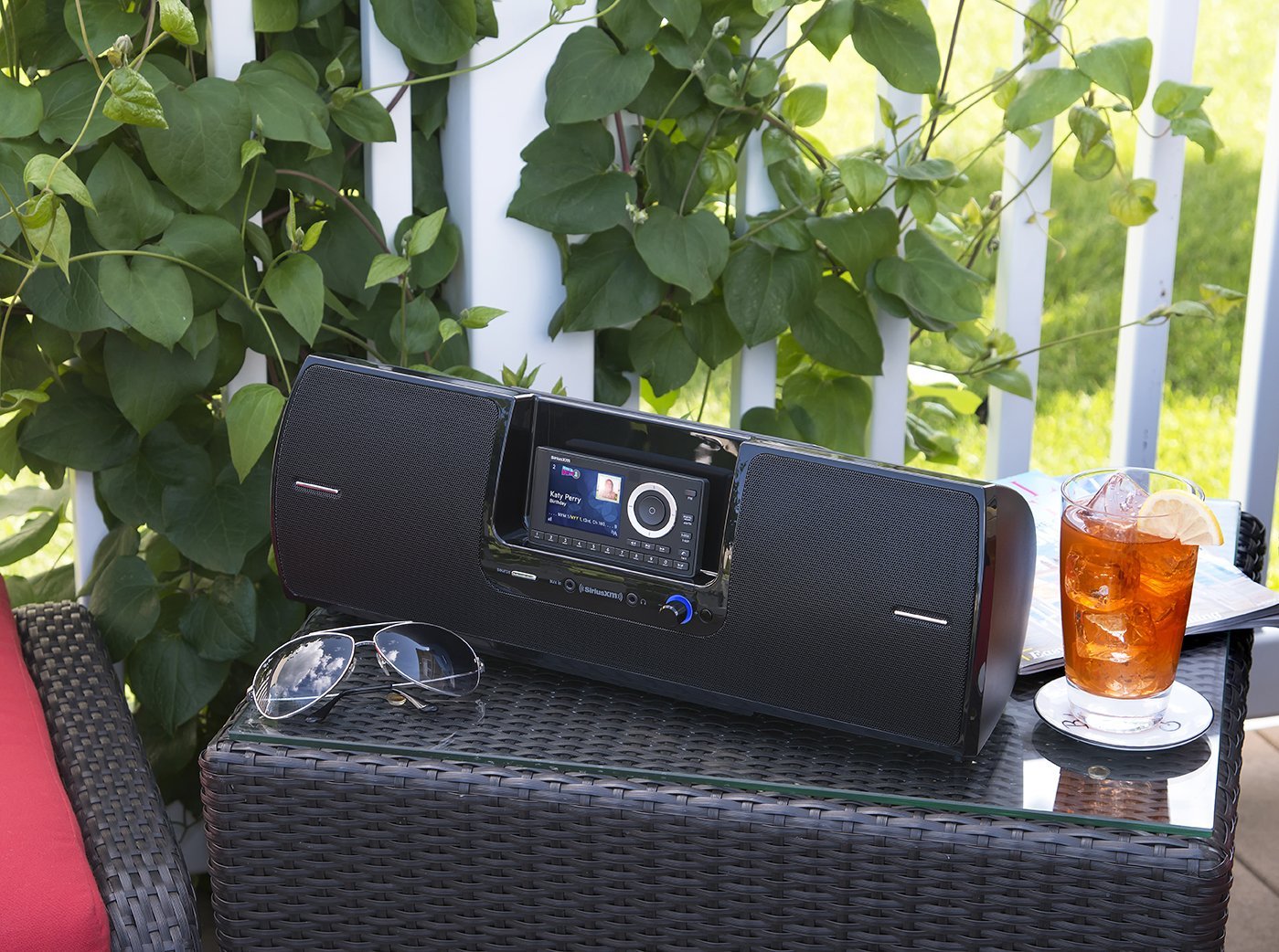 SiriusXM SXSD2 Portable Speaker Dock Audio System for Dock and Play Radios (Black) (Renewed)