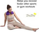 Zhu-Zhu Lavender Body Wrap Wheat Bags Microwavable Heat Pad Purple view 8