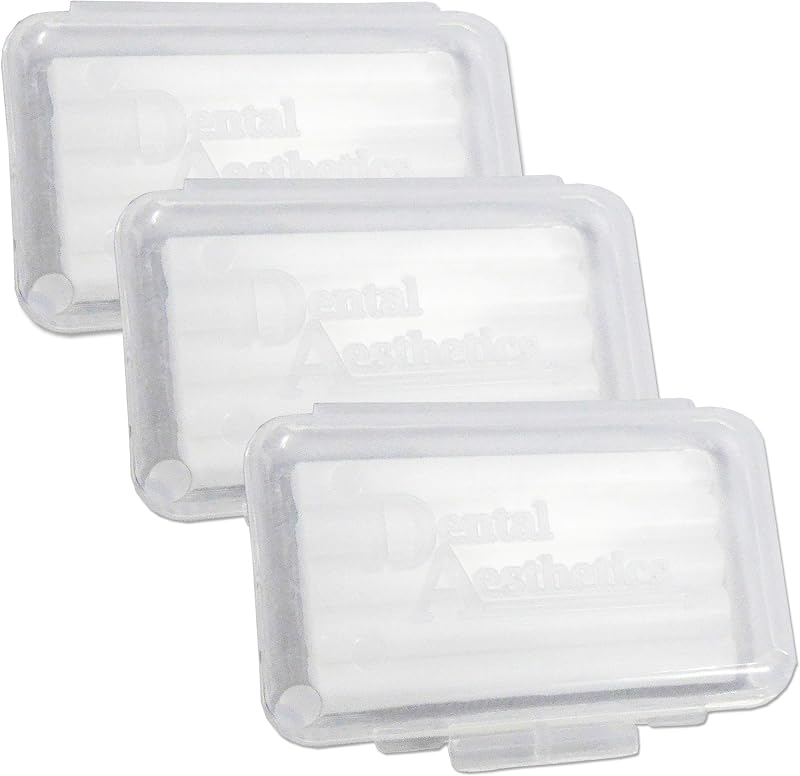Dental Aesthetics Orthodontic Brace Wax Relief - 5 Strips, Mint Scent