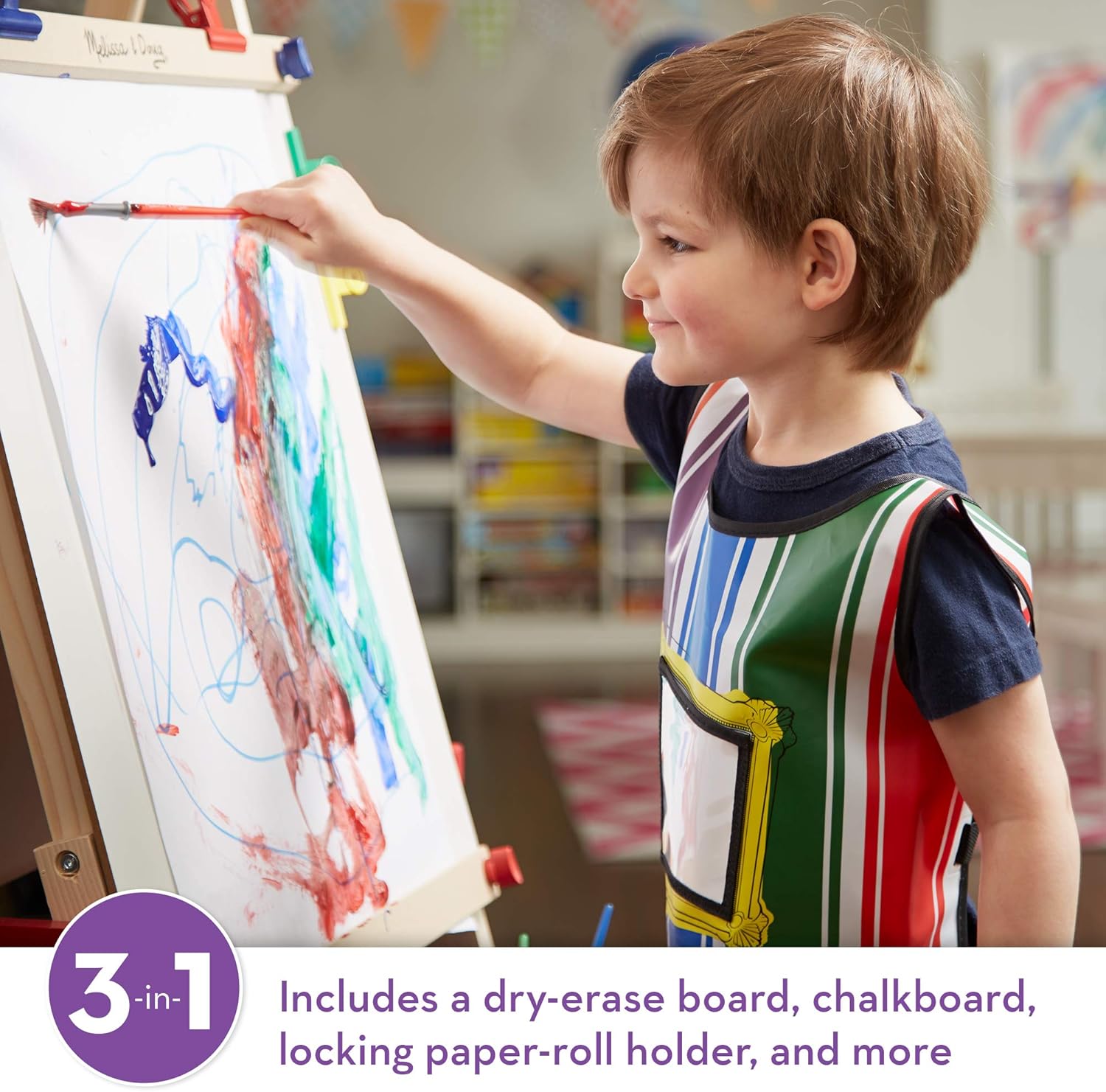 melissa and doug deluxe standing easel