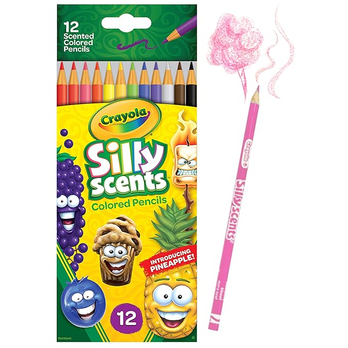 Crayola Silly Scents Colored Pencils12/Pkg Amazon.in Electronics