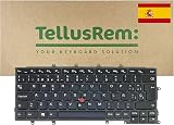 TellusRem Spanish Non-Backlit Keyboard for Lenovo Thinkpad X230s X240 X240S