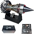 Amazon.com: HI-REEKE Jet Engine Model Kit, TR900 Turbofan Aircraft ...