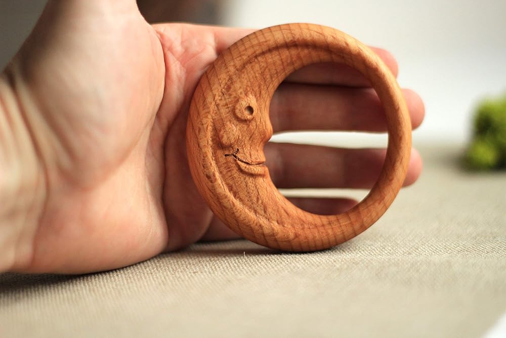 organic baby rattle